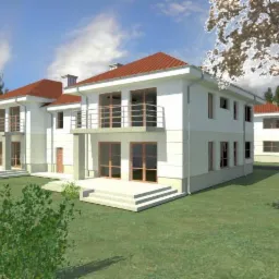 Projekt budynku mieszkalnego jednorodzinnego