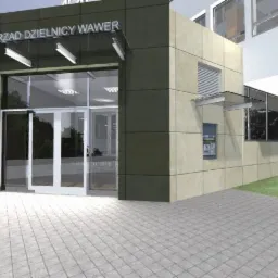 Projekt budynku usługowego