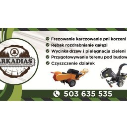 ARKADIAS Karczowanie Pni Rozdrabnianie Gałęzi Wycinka Drzew - Perfekcyjna Ścinka Drzew w Kamieniu Pomorskim