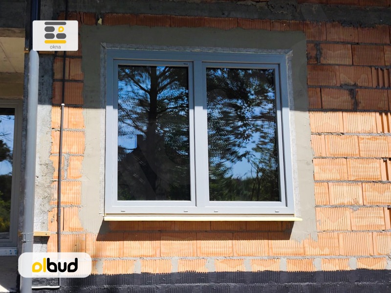 dwuskrzydłowe okno pcv ze szczelnym moontażem gdańsk