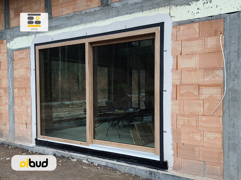 przesuwne drzwi hs pcv zamontowane w Gdyni