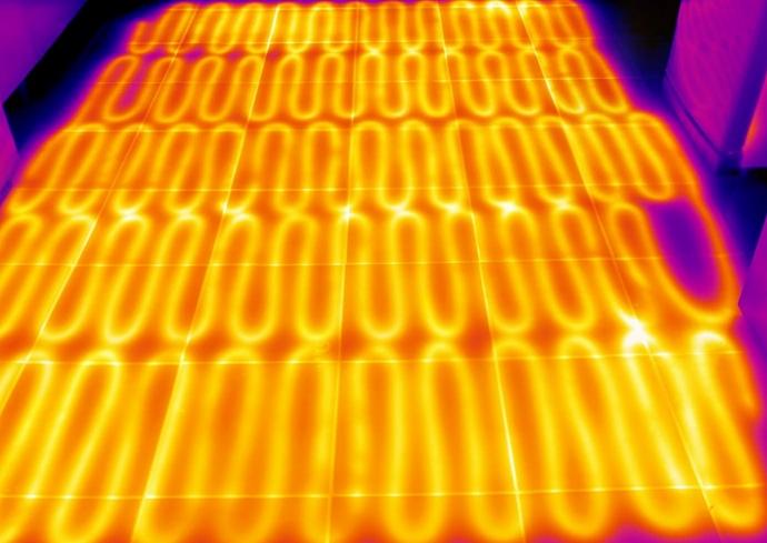 Znajdź wyciek w ogrzewaniu podłogowym za pomocą kamery termowizyjnej!