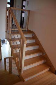WOLNIAK - Schody dębowe, Balustrady, Parapety, Meble z litego drewna - Balustrady Głuchów