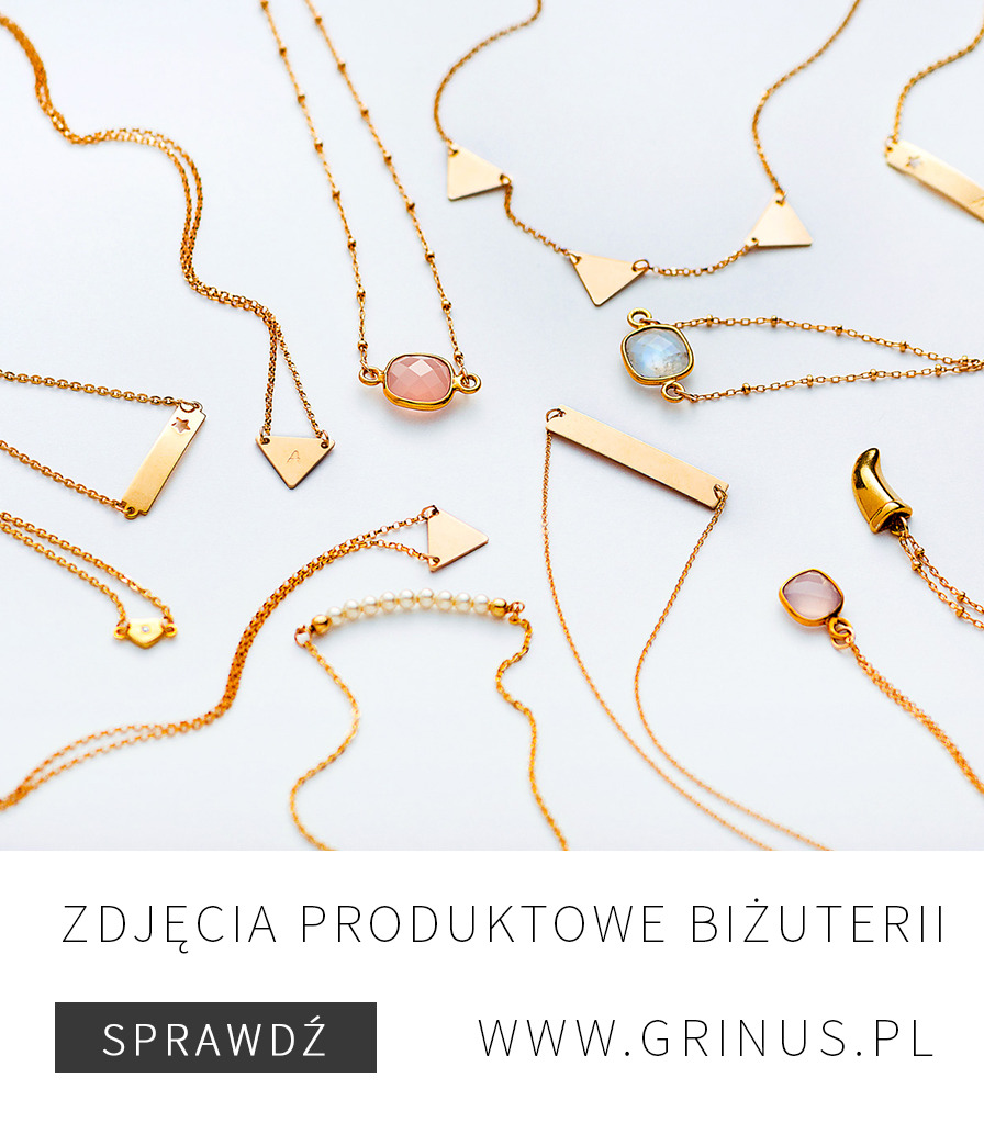 Fotografia produktowa biżuterii