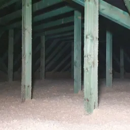 Granulat wełny Steico zell ocieplenie stropu śląsk