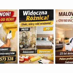 Firma usługowa JURA-SERVICE - Malowanie mieszkań i dom&oacute;w Sosnowiec
