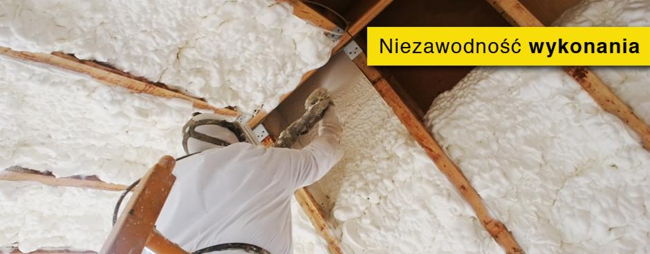 Hydroizolacja i termoizolacja pianą PUR
