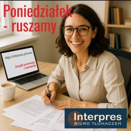 Każdy tudzień zaczynamy na gorąco z tłumaczeniami przysiegłymi