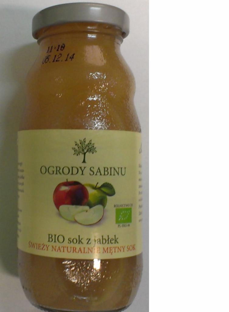 Sok jabłkowy naturalny, mętny 200ml