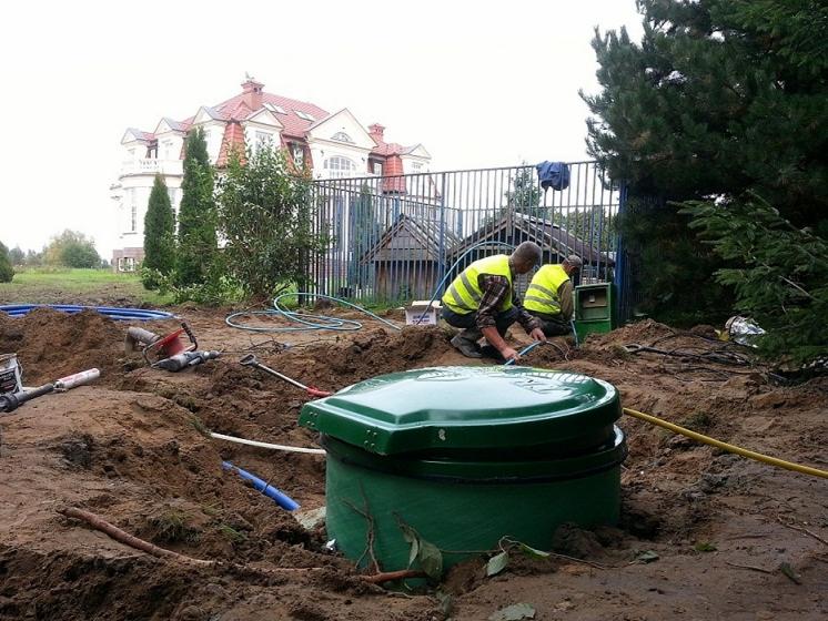 montaż przydomowej oczyszczalni ścieków