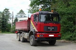 Usługi transportowe materiałów sypkich.