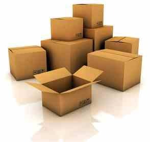 opakowania z tektury 3 i 5 warstwowej, zamykane na klapki i z wykrojnika, według zamówienia klienta