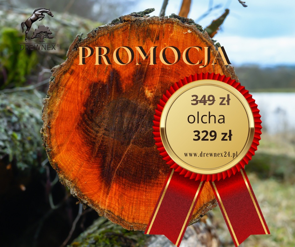 Olcha drewno kominkowe.