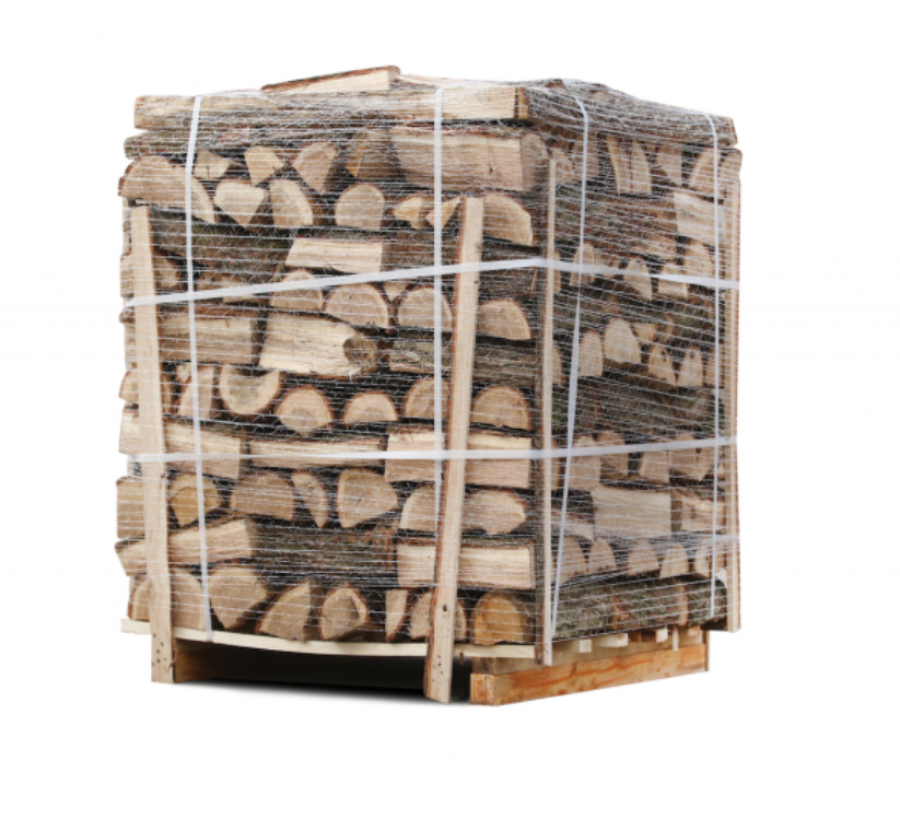 Dąb drewno kominkowe na palecie