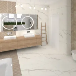 łazienka na poddaszu