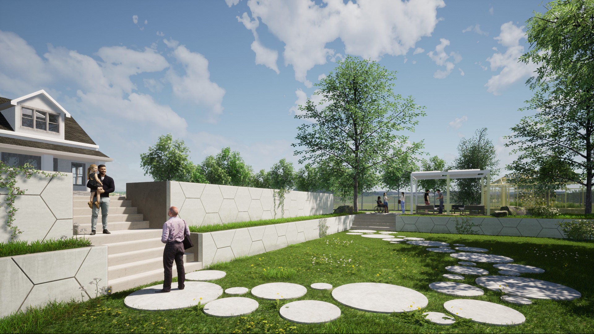 murki oporowe ogrodowe