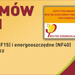 Baner firmy Bud-Bart oferującej budowę domów pasywnych od projektu po klucz, certyfikowanych i energooszczędnych. Zawiera logo, telefon kontaktowy i adres strony internetowej.