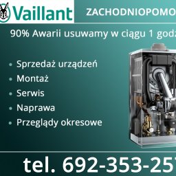 Serwis naprawa pieców gazowych Vaillant Junkers Szczecin - Montaż Grzejników Szczecin