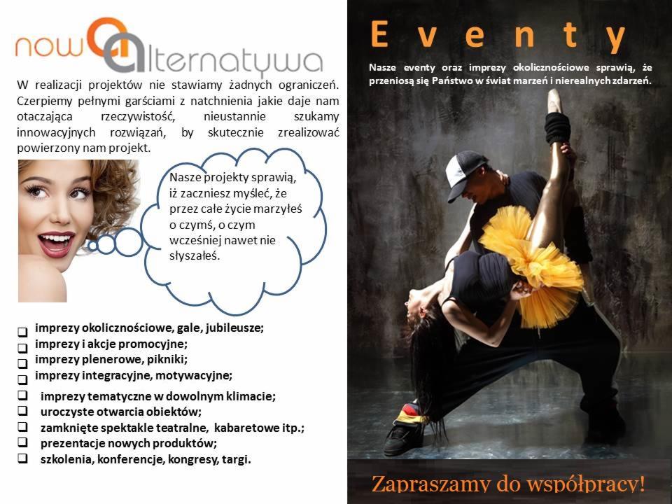 Eventy, imprezy okolicznościowe, imprezy dla film