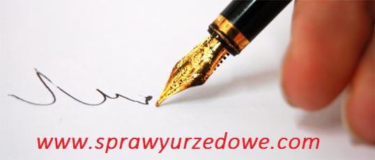 Prowadzenie spraw urzędowych