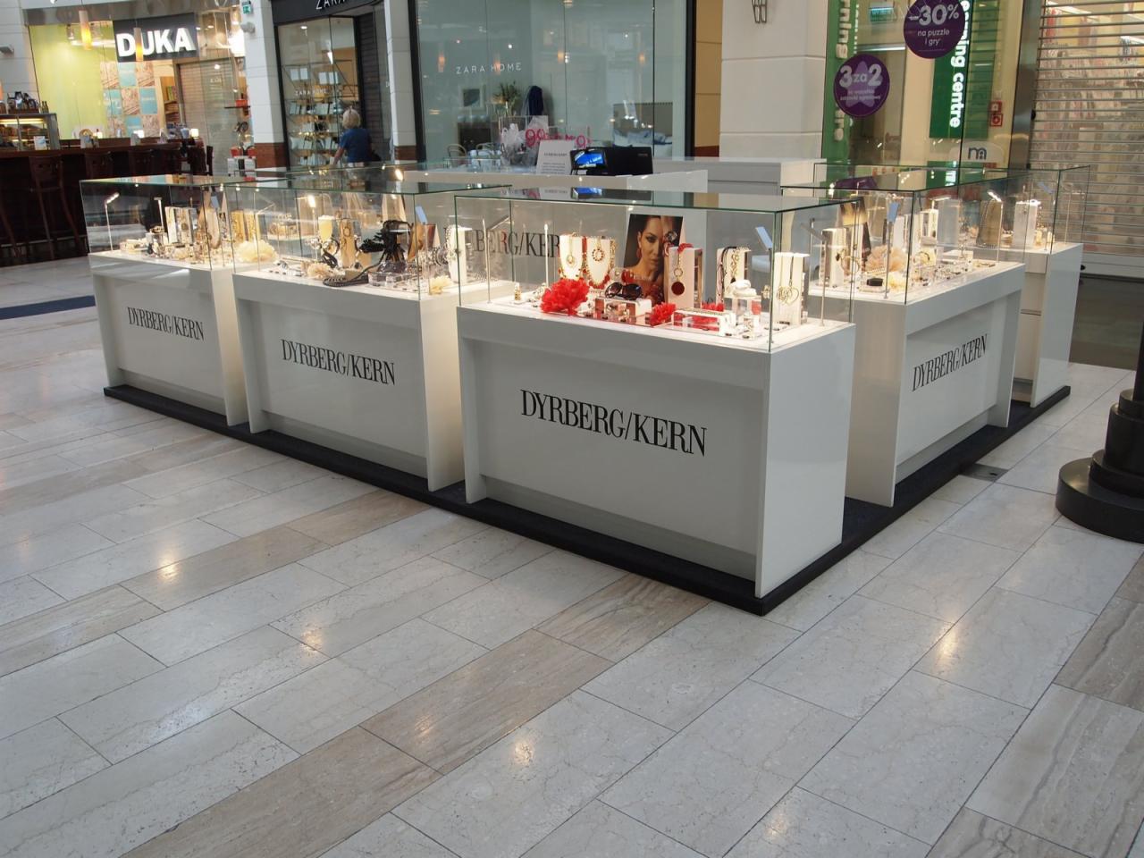 Wyposażenie sklepów jubilerskich