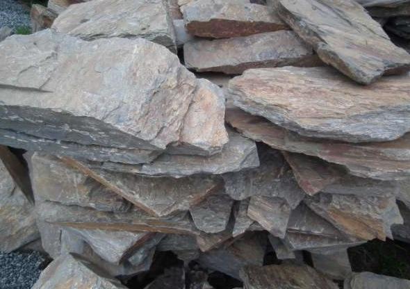 Łupek szarogłazowy, do obkładania ścian, elewacji