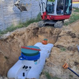 Przyłącze wod kan Rawicz 2