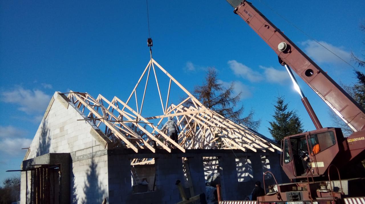 ustawianie wiązarów