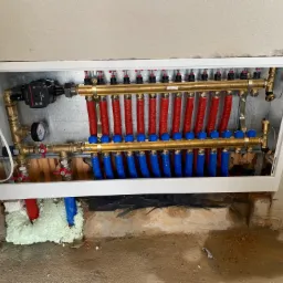 Instalacja ogrzewania podlogowego