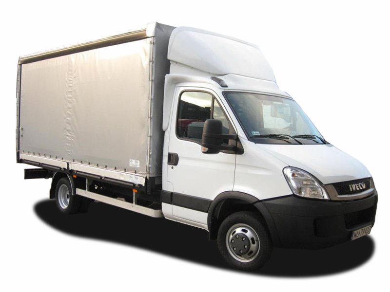 Transport krajowy samochodem Iveco Daily 15C35 Plandeka