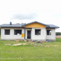 Graboszewo dach przykryty blacha