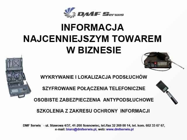 Wykrywanie podsłuchów.