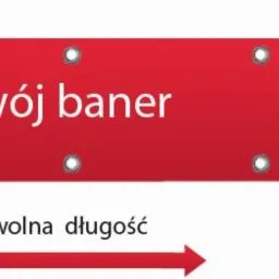 Baner reklamowy 1 mkw
