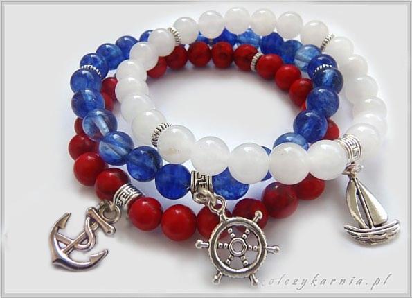 Bransoletki z kamieni