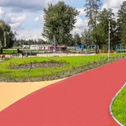 BARWNA POWŁOKA TOPASFALT, BIAŁA RAWSKA, pow. 1400mkw