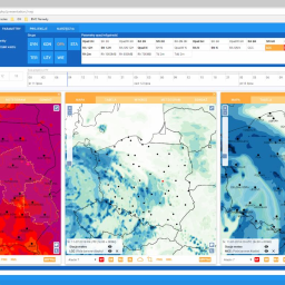 Progrisk - system wizualizacji modeli pogodowych dla IMGW