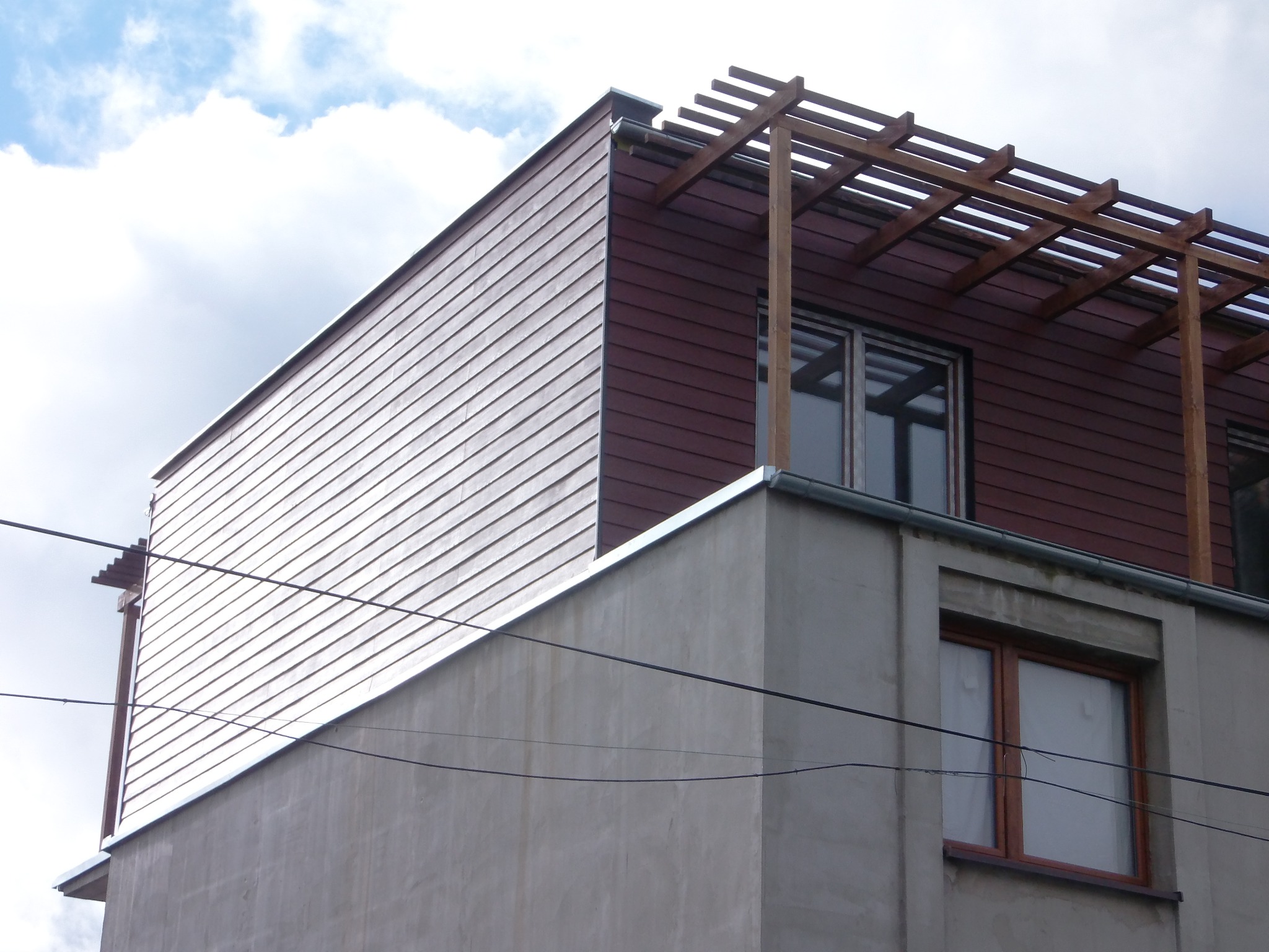 Nadbudowa w systemie szkieletowym 60 m2 na istniejącym budynku Poznan