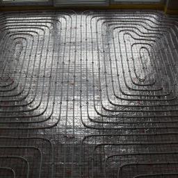Element instalacji C.O - pętle ogrzewania podłogow