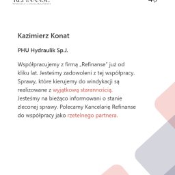 Refinanse Windykacja & Kancelaria Prawna - 