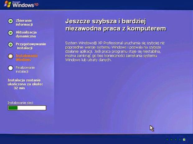 Instalowanie windowsa