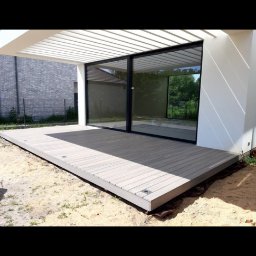 Tarasy z montażem i drewno do Sauny - Deska kompozytowa Gardin