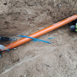 Przyłącze wod kan Olecko 3