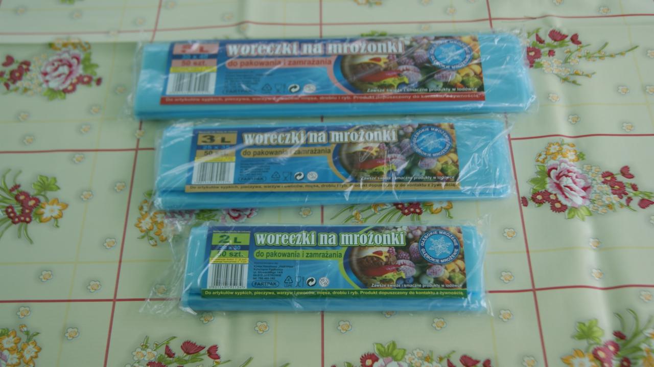 Woreczki śniadaniowe i na mrożonki 15/25, 20/30 ,25/35,30/40 ld