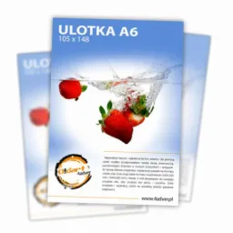 Ulotka a6 (4+4) 500 szt.