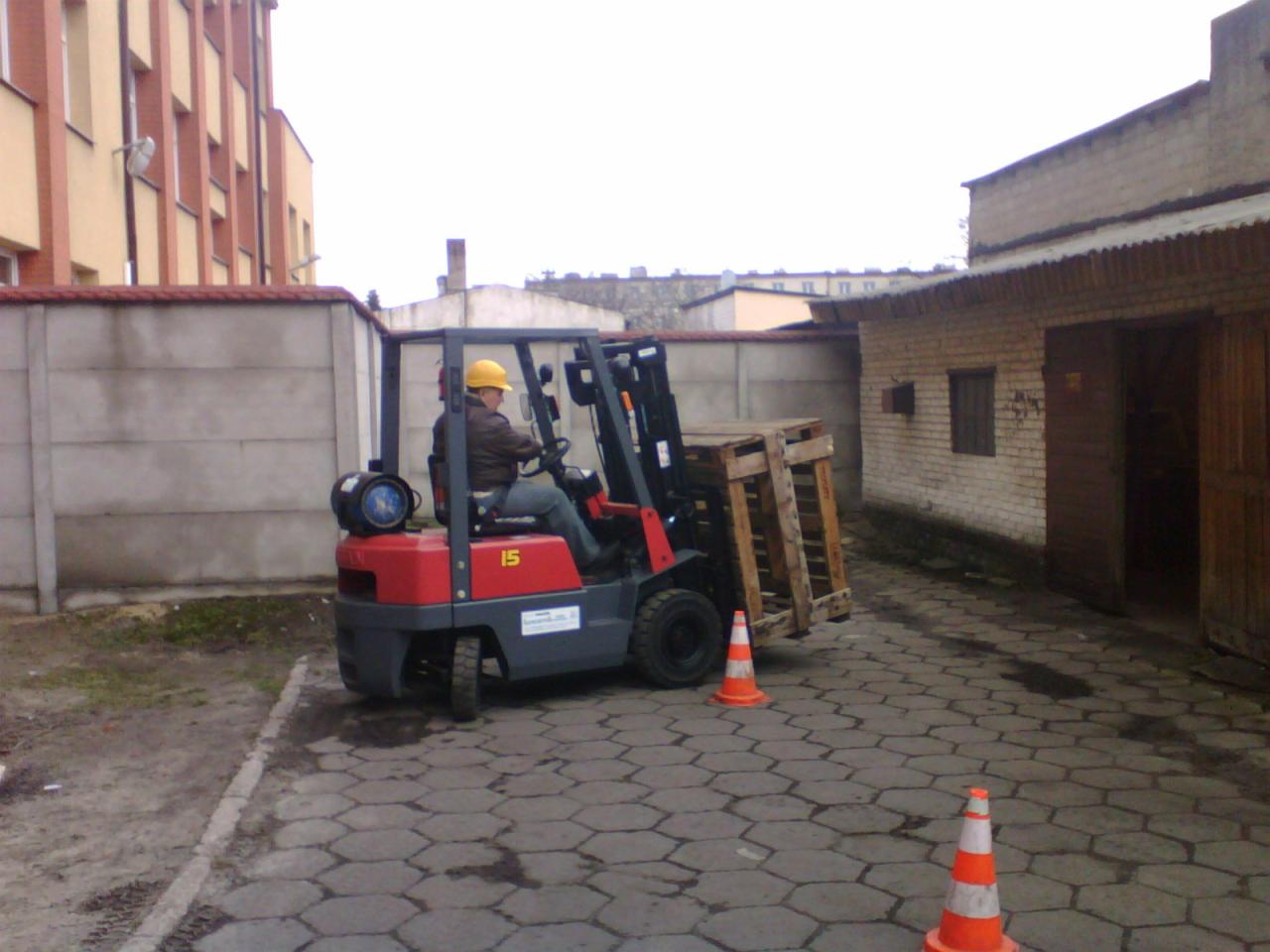 Szkolenie kierowców wózków widłowych