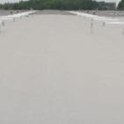 Dach z membrany PVC 