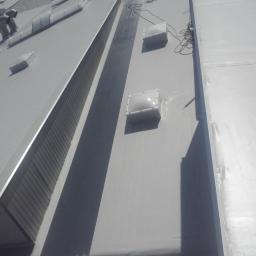 Świetliki na dachu z membrany PVC 
