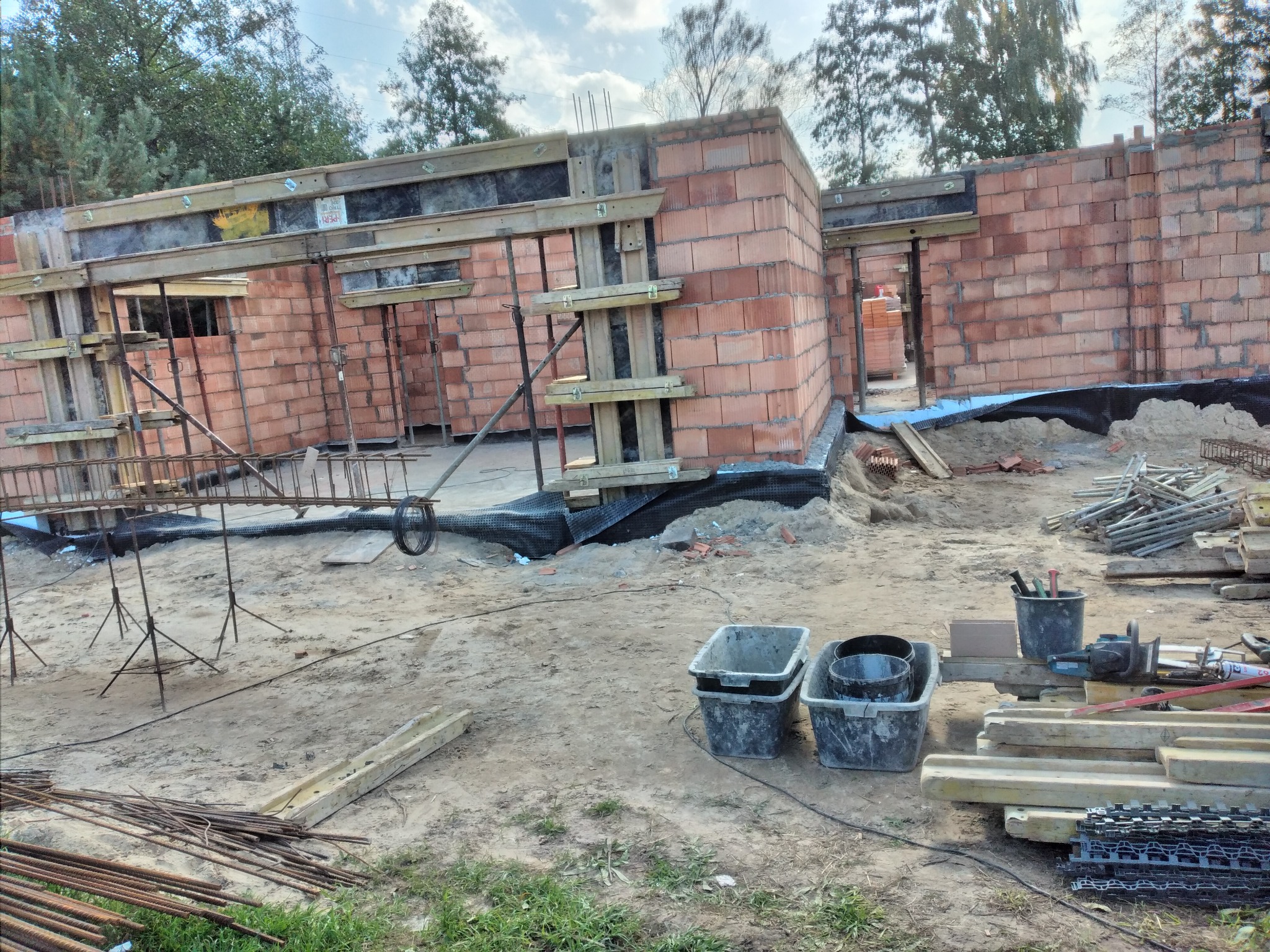 Budynek jedno rodzinny Tłuszcz. Inwestor prywatny.