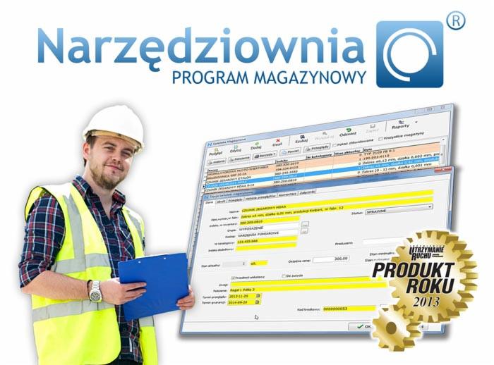 Program Magazynowy Narzędziownia®3,0