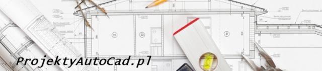 Projekt architektoniczny domu z narzędziami kreślarskimi: ołówek, poziomica, cyrkiel. Widoczne plany architektoniczne z detalami technicznymi.